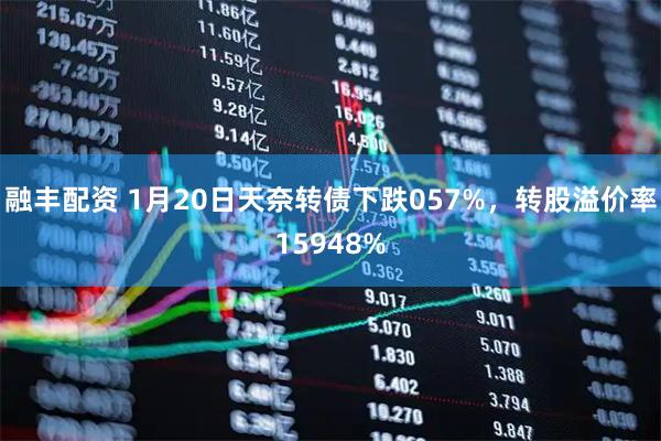 融丰配资 1月20日天奈转债下跌057%，转股溢价率15948%