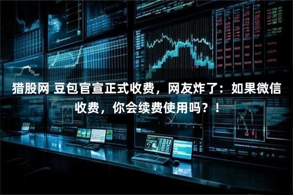 猎股网 豆包官宣正式收费，网友炸了：如果微信收费，你会续费使用吗？！